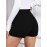 Double Breasted High Waist Shorts, Versatile Shorts For Spring & Summer, Women's Clothing